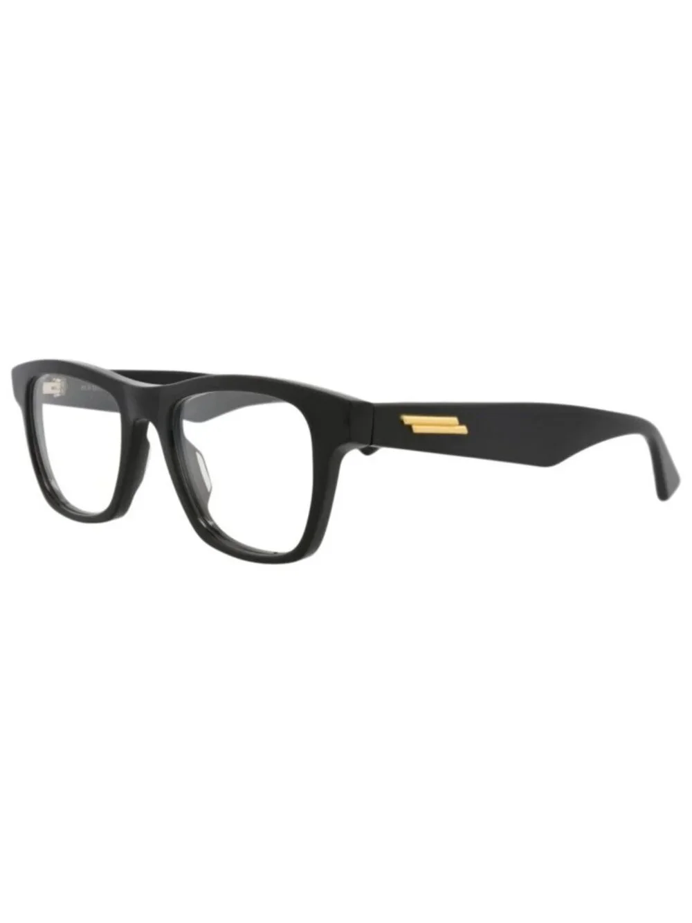 New Bottega Veneta Women's Eyeglasses Square Rectangle Acetate Frame Mens Black
